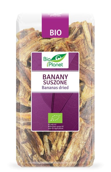 Banany suszone 400 g - Bio Planet (EKO)