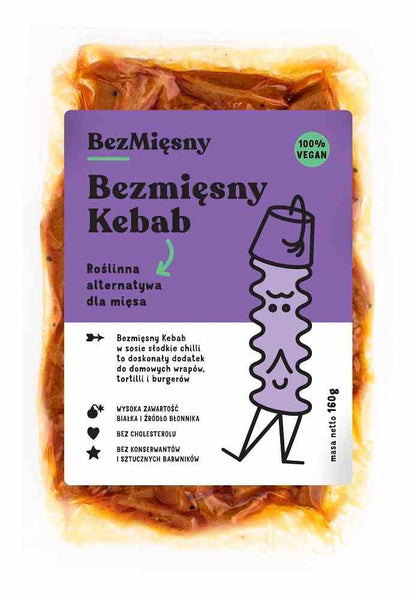 Bezmięsny kebab 160 g - Bezmięsny