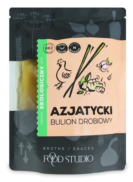 Bulion azjatycki w płynie bezglutenowy 350 ml - Food Studio (EKO)