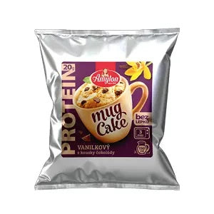 Ciasto proteinowe waniliowe z kawałkami czekolady z kubeczka bezglutenowe 60 g - Amylon