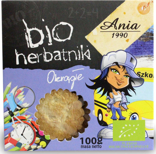 Herbatniki dla dzieci okrągłe 100 g - Bio Ania (EKO)