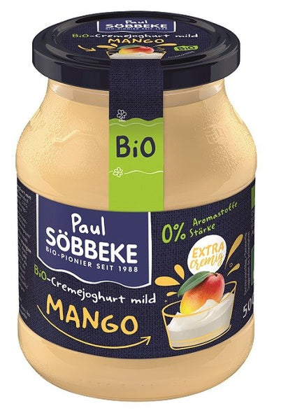 Jogurt kremowy mango 500 g - Sobbeke (EKO)