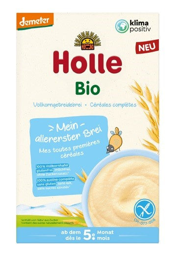 Kaszka owsiana pełnoziarnista od 5 msc. 250 g - Holle (EKO)