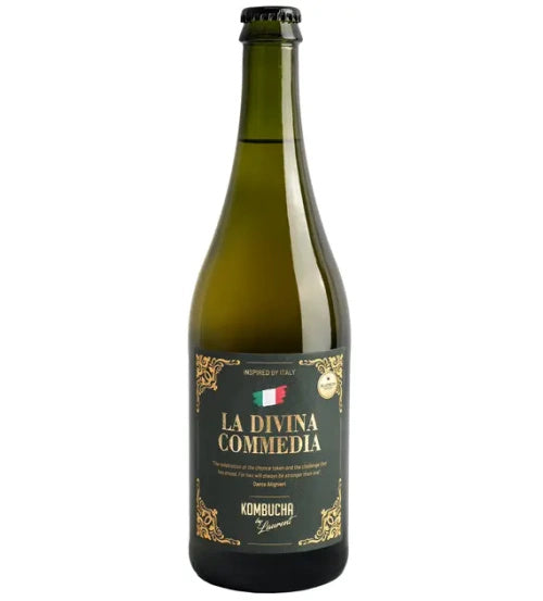 Kombucha mandarynka i sycylijska cytryna dante alighieri 750 ml - Kombucha By Laurent (EKO)