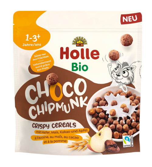 Kulki zbożowe kakaowa wiewiórka od 12 msc. fair trade 125 g - Holle (EKO)