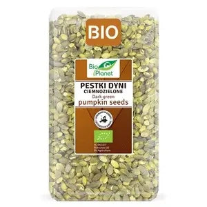 Pestki dyni ciemnozielone europejskie 1 kg - Bio Planet (EKO)