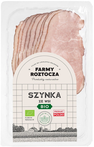 Szynka ze wsi plastry 100 g - Farmy Roztocza (EKO)