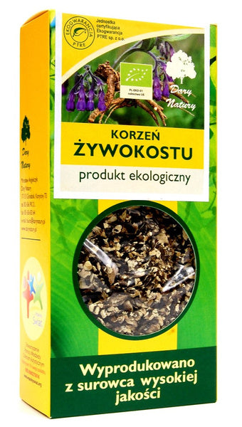 Żywokost korzeń 100 g - Dary Natury (EKO)