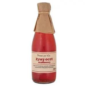 Żywy ocet malinowy 330 ml - Prosto Ze Wsi
